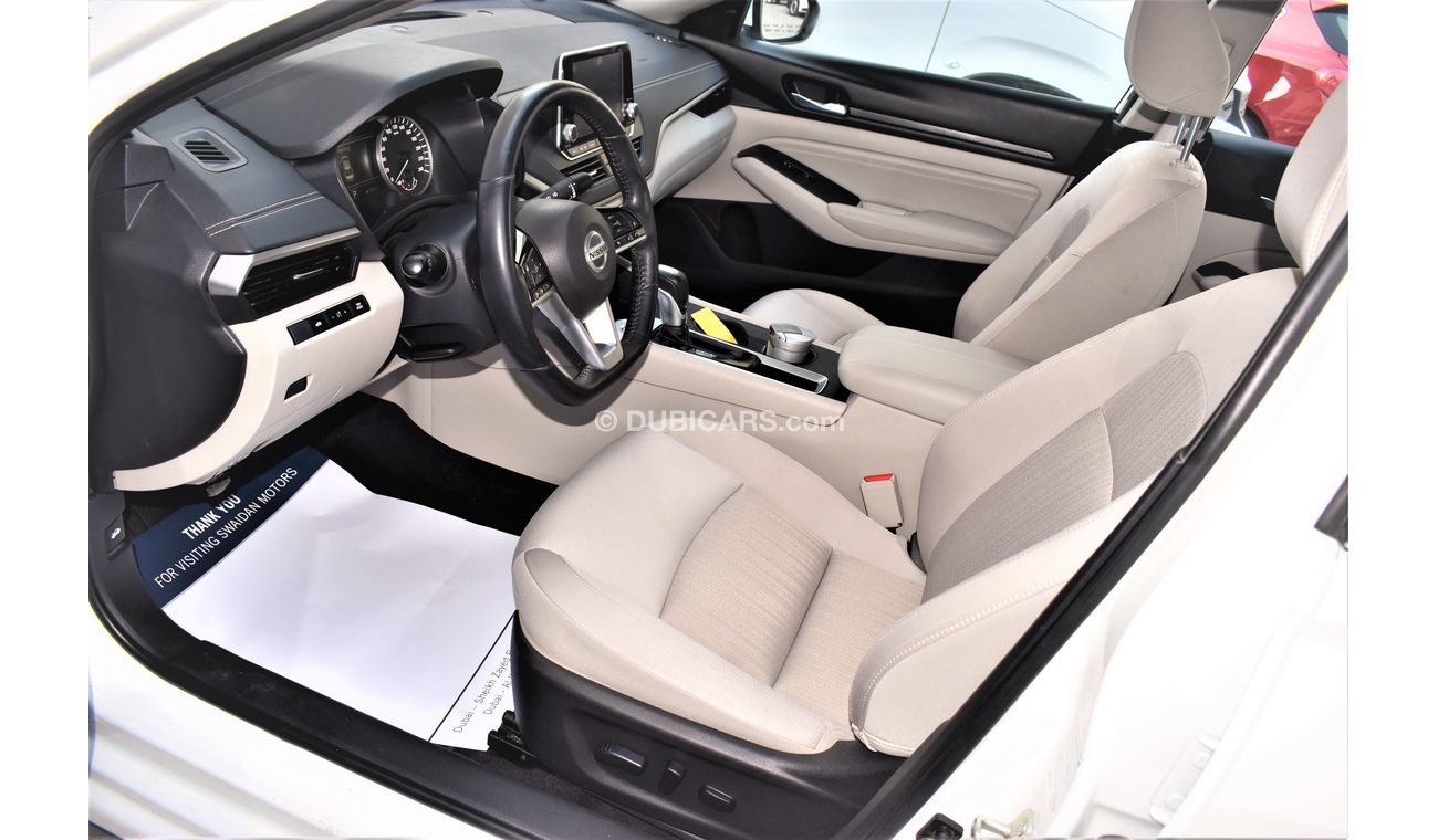 Nissan Altima AED 1329 PM | 2.5L SV GCC DEALER WARRANTY