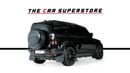 Land Rover Defender 110 X P400 GCC-Black Pack-22 Inch KHAN Rims-High Specifications