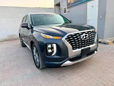 Hyundai Palisade PREMIUM NAPPA 2021 HYUNDAI PALISADE LIMITED PREMIUM low mileage 16200 only 4x4 AWD Gray Full Option
