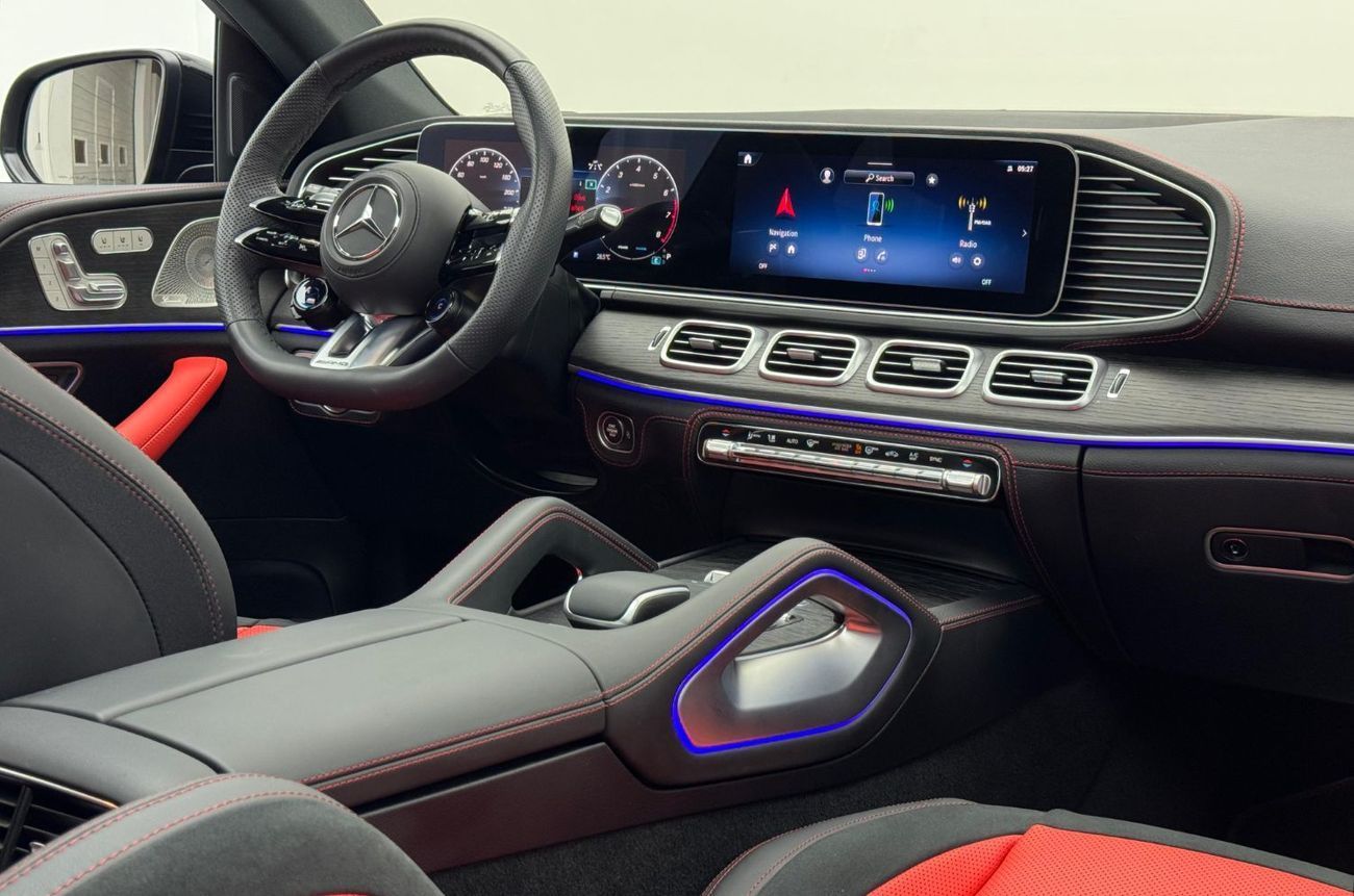 مرسيدس بنز GLE 53 AMG كوبيه 2024 Mercedes-AMG GLE 53 4MATIC+, Night Pack, Fully Loaded, 2029 Agency Warranty+ Service Contract,