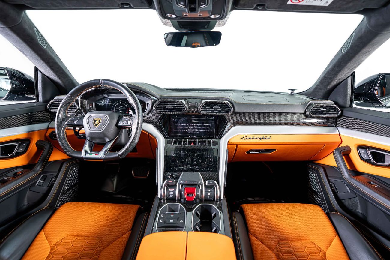 Lamborghini Urus STD 4.0T V8 Mansory Kit-Chopped Carbon Fiber Exterior-Performance Exhaust System-4 VIP Seats