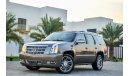 Cadillac Escalade 6.2L V8 Platinum - 2014 - 2 Years Warranty!  - AED 1,610 PER MONTH - 0% DOWNPAYMENT