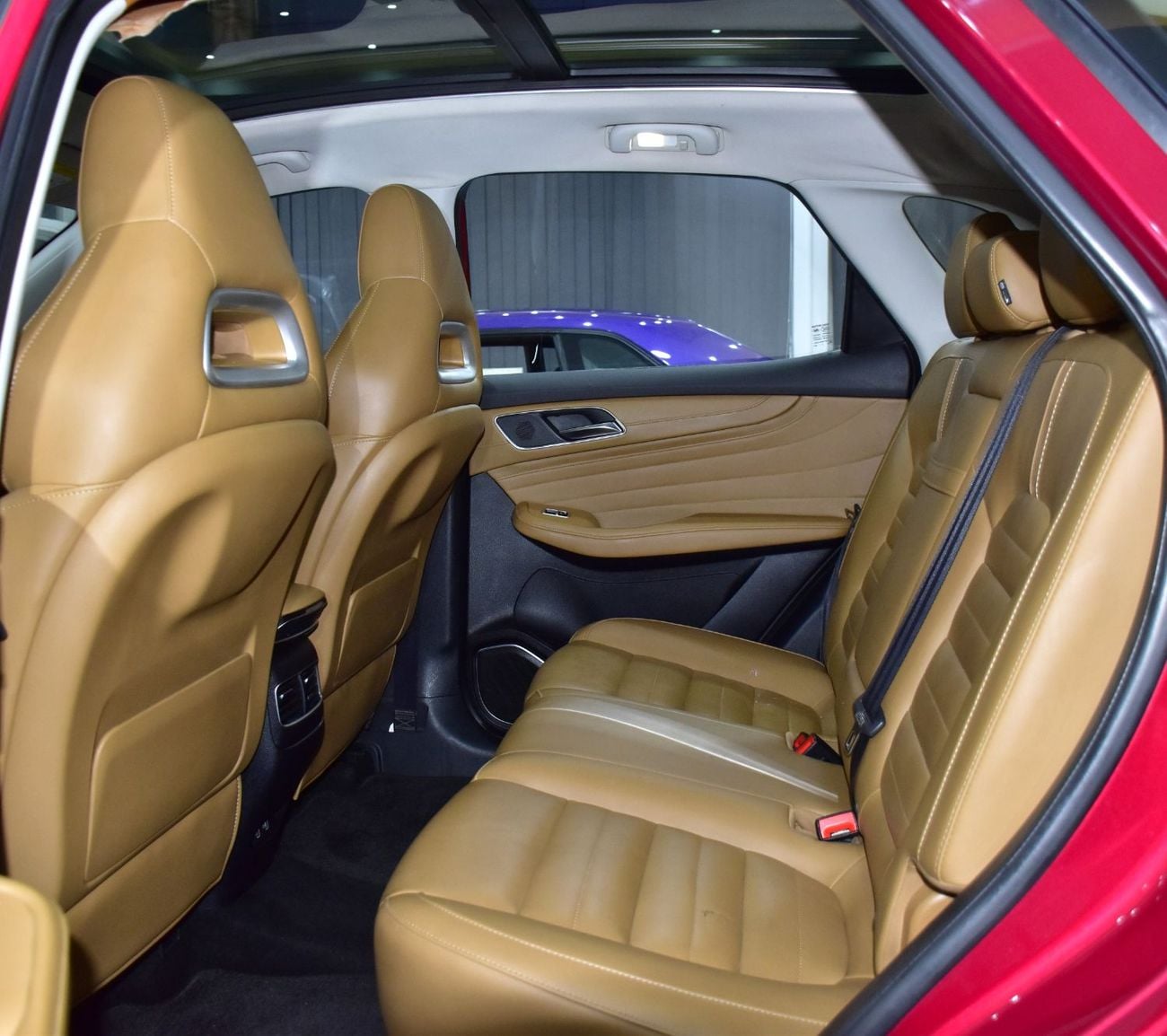 MG HS LUXURY EXCELLENT DEAL for our MG HS Trophy AWD 30T ( 2020 Model ) in Red Color GCC Specs