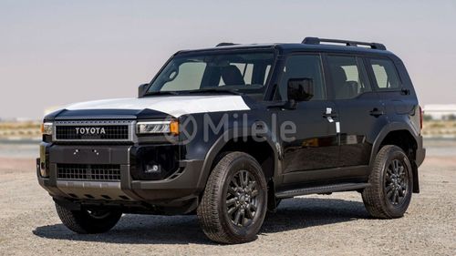 تويوتا برادو 250 TXL 2.8L DIESEL - BLACK: NEW SHAPE, (EXPORT ONLY)
