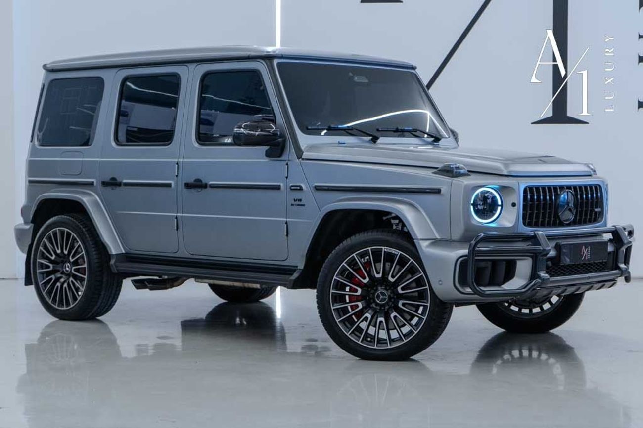 مرسيدس بنز G 63 AMG 4MATIC SUV 2025 Mercedes Benz G63 AMG Night Package, 5 Years Mercedes Warranty + Service Pack, Very