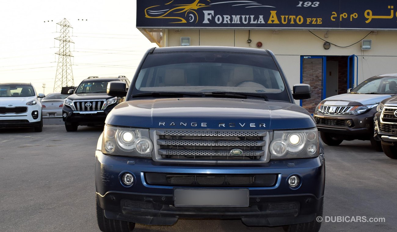 لاند روفر رانج روفر سبورت إتش أس إي RANG ROVER SPORT V8 2007. Gcc . Full option Fully Agency Service History