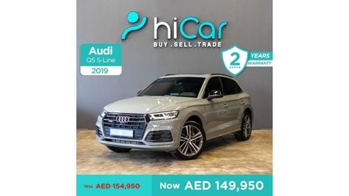 Audi Q5 45 TFSI Quattro Sport AED 2,299pm • 0% Downpayment • S-Line • 2 Years Warranty