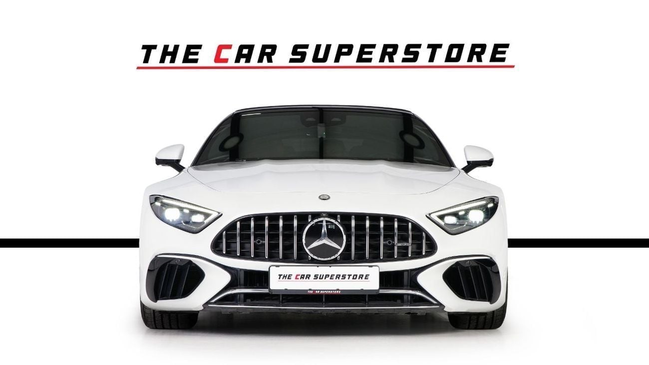 Mercedes Benz SL63 AMG E PERFORMANCE 4 MATIC Plus-Low Mileage-Exclusive Color