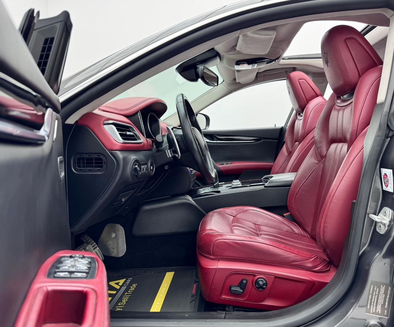 مازيراتي جيبلي S Q4 3.0L (410 HP) 2017 Maserati Ghibli S Q4, Full Service History, Excellent Condition, Low Km, GCC