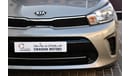 Kia Pegas AED 589 PM | 1.4L LX BASE GCC DEALER WARRANTY