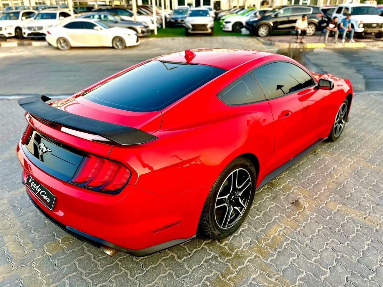 فورد موستانج Ecoboost | Monthly 1100/- | 0% DP | Touch Screen | Blindspot | Fog Lights | # 40427