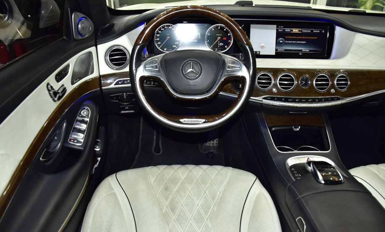 مرسيدس بنز S 550 EXCELLENT DEAL for our Mercedes Benz S550 ( 2016 Model ) in White Color American Specs