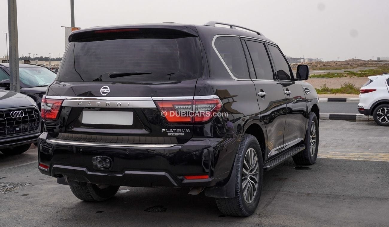 Nissan Patrol With platinum 2023 body kit
