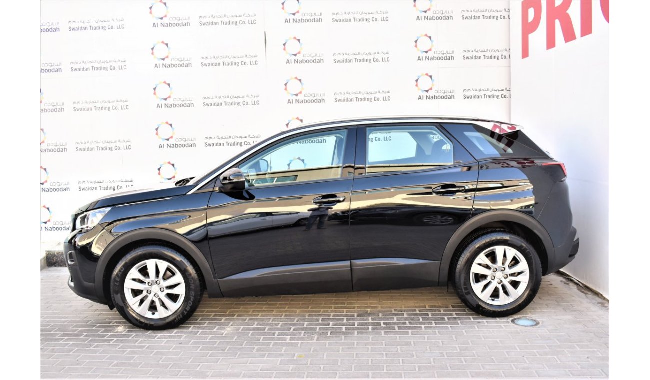 Peugeot 3008 AED 1468 PM | 1.6L ACTIVE GCC WARRANTY