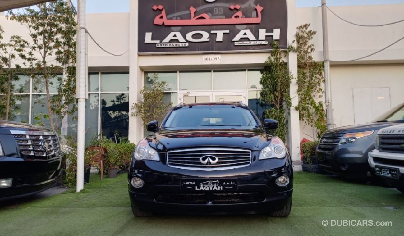 Infiniti EX35 Gulf model 2008, agency number one dye, leather fingerprint, cruise control hatch, in excellent cond