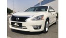 Nissan Altima FULL OPTION MONTHLY ONLY 860 X 60 100% BANK LOAN GCC 2.5 UNLIMITED KM WARRANTY PUSH BUTTON START...