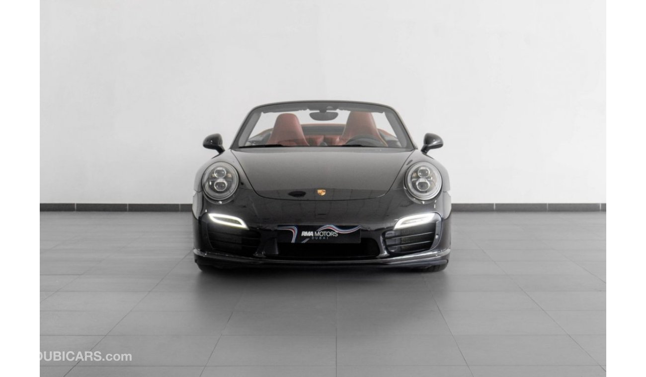 بورش 911 2014 Porsche 911 Turbo S Convertible / Full Porsche Service History & Porsche Warranty