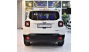 Jeep Renegade FULL SERVICE HISTORY! LOW MILEAGE JEEP Renegade LONGITUDE 2017 Model!! White Color! GCC Specs