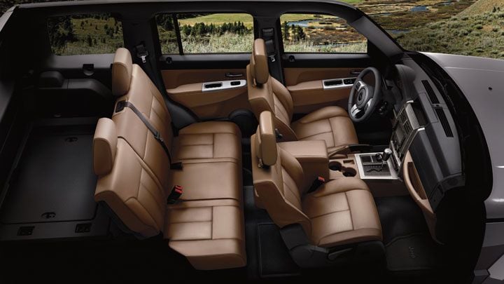 Jeep Liberty interior - Seats
