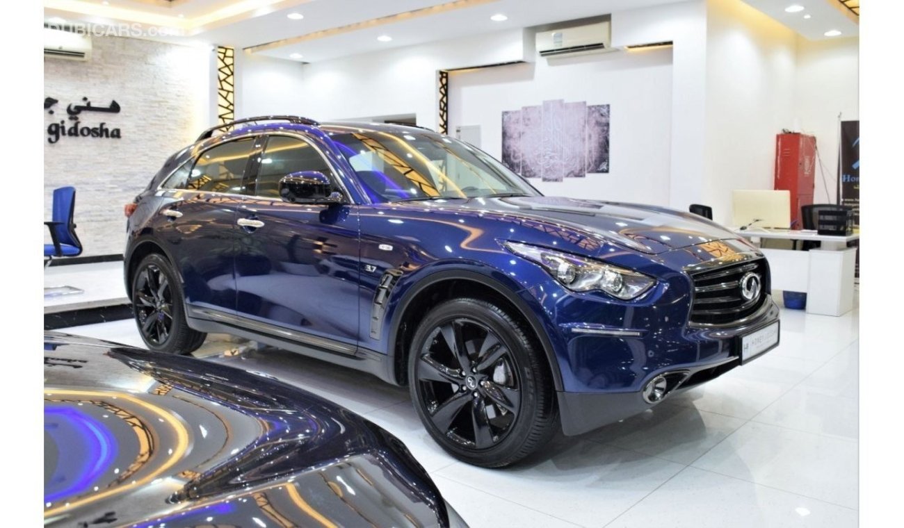 Infiniti QX70 Sports Sports Sports EXCELLENT DEAL for our Infiniti QX70s ( 2016 Model! ) in Blue Color! GCC Specs