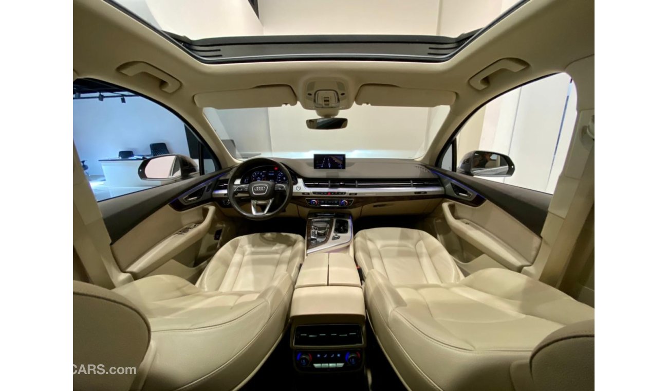 أودي Q7 2016 Audi Q7 S-line 45TFSI Quattro, Full Audi Service History, Warranty, GCC