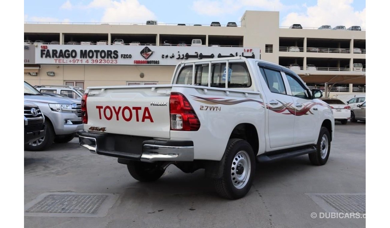 تويوتا هيلوكس TOYOTA HILUX 2.7L PETROL DC 4X4 MANUAL