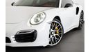بورش 911 2014 Porsche 911 Turbo S / Full Porsche Service History & Porsche Warranty