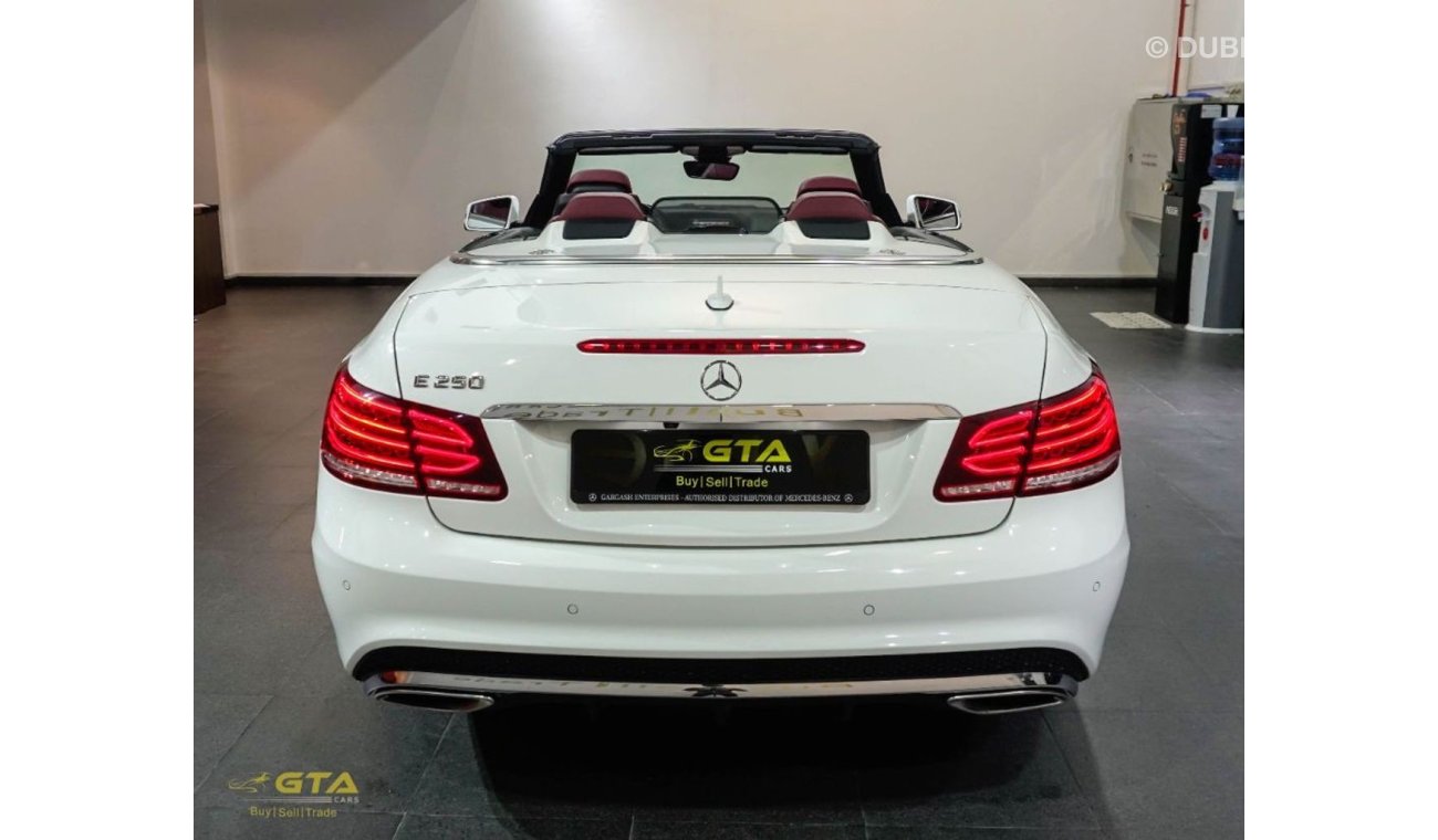 Mercedes-Benz E 250 2015 Mercedes E-250 Cabriolet, Warranty, Full Service History, GCC, Low Kms