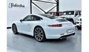 Porsche 911 AGENCY WARRANTY AVAILABLE! Porsche 911 Carrera ( 2015 Model ) GCC Specs