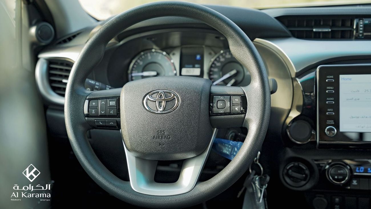 Toyota Hilux GLX 2.4L | Automatic Transmission - Bed Liner - 4x4 - Rear Camera | GCC