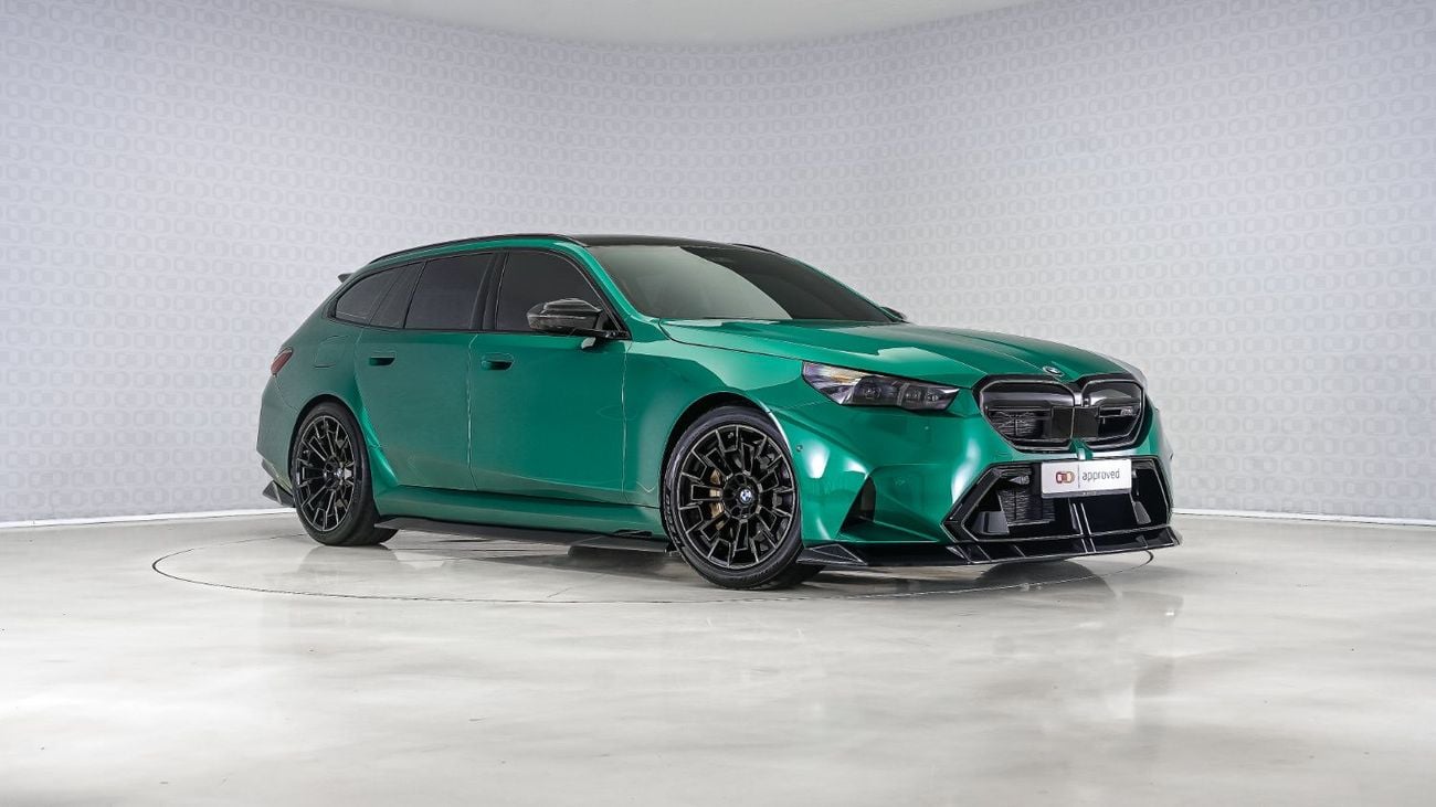 بي أم دبليو M5 M5 Competition | AED 9,229 PM | Warranty November 2027 - Service 2028 | GCC