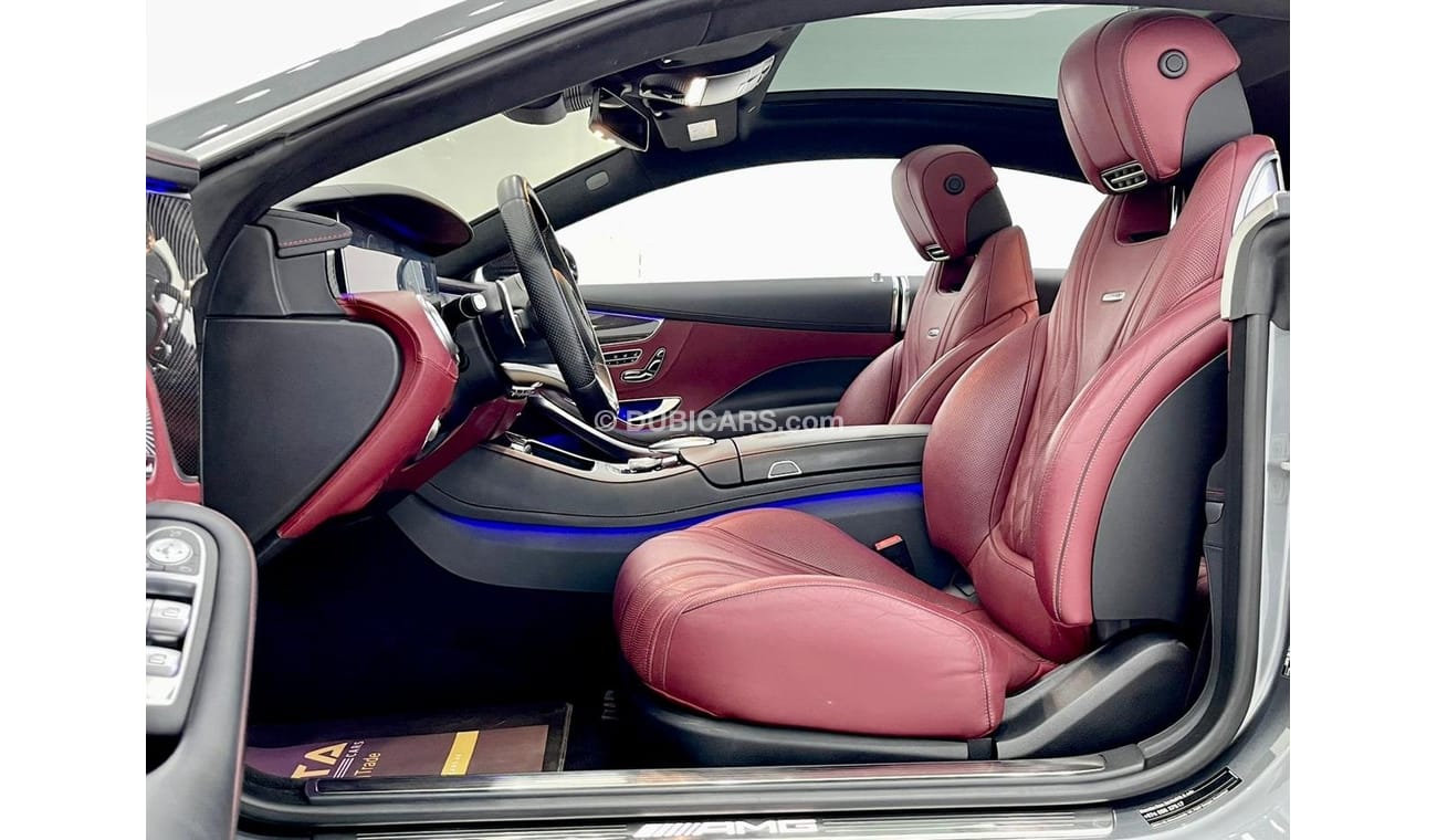 Mercedes-Benz S 63 AMG Coupe 2018 Mercedes S63 Coupe AMG FULL OPTION, Full Service History, Warranty, GCC
