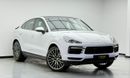 بورش كايان Base Coupe 2020 Porsche Cayenne Coupe, Warranty, Full Service History, Sport Chrono Package, GCC