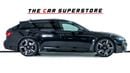 Audi RS6 Special Order-Premium Metallic Paint-Black on Black-Fastest Exclusive Estate