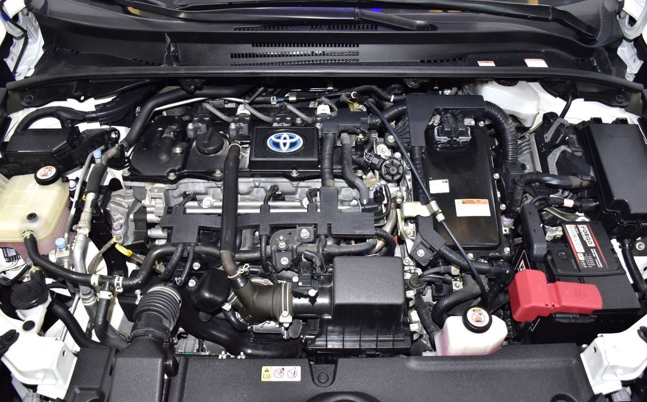 Toyota Corolla EXCELLENT DEAL for our Toyota Corolla Hybrid ( 2021 Model ) in White Color GCC Specs