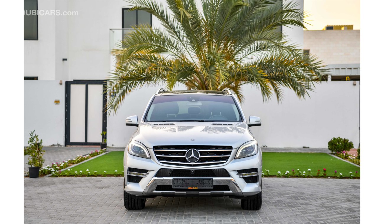 مرسيدس بنز ML 350 4-MATIC - 2 Y Warranty - GCC - AED 1,898 Per Month - 0% Downpayment