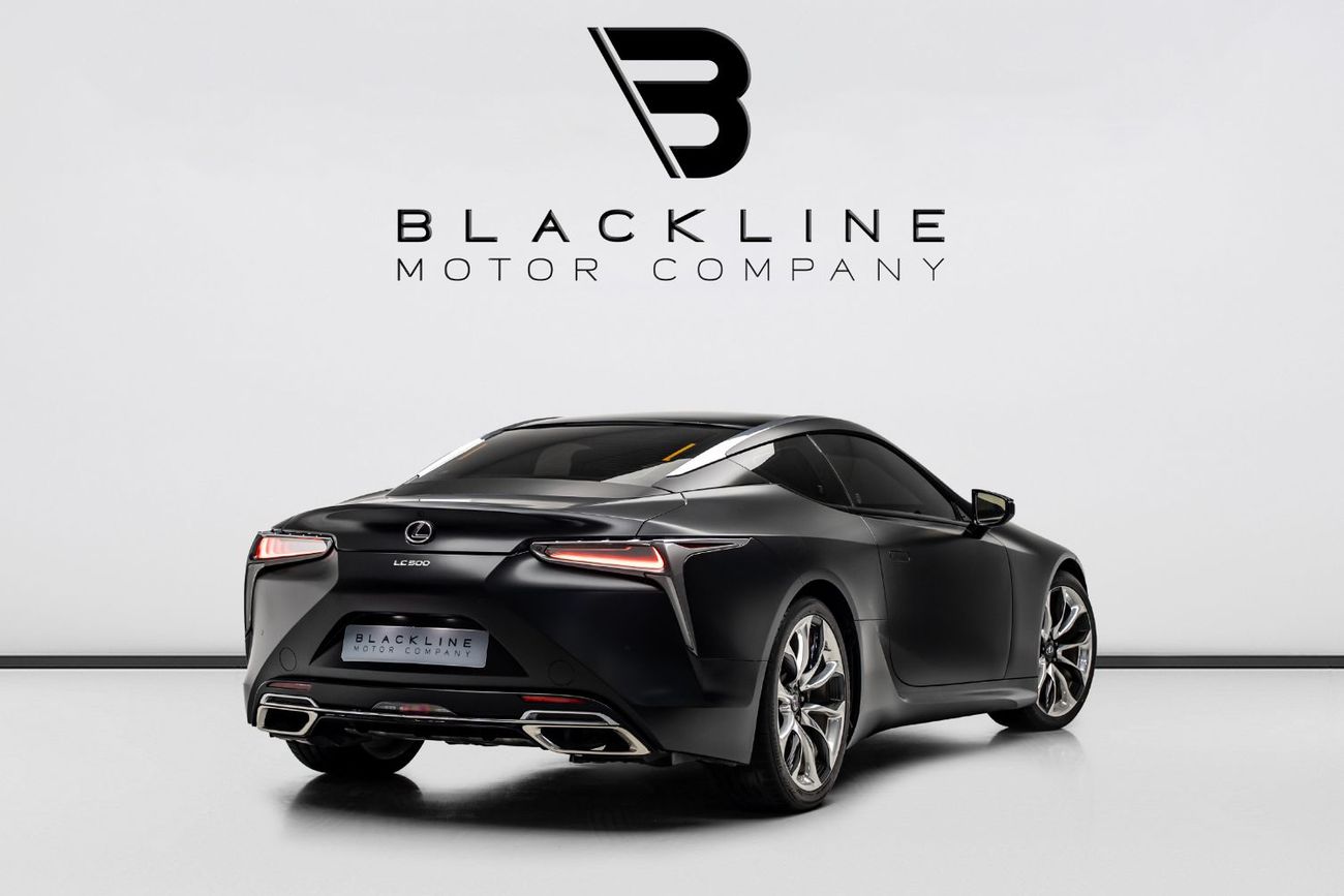 Lexus LC500 5.0L V8 Titanium 2022 Lexus LC 500, 2027 Lexus Warranty, 2026 Lexus Service Contract, Low KMs, GCC