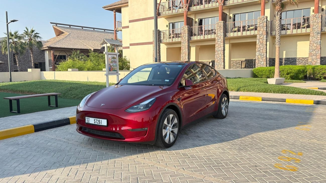Tesla Model Y Long Range AWD Mars Red | 11k km Only | Perfect Condition | 109,900 AED