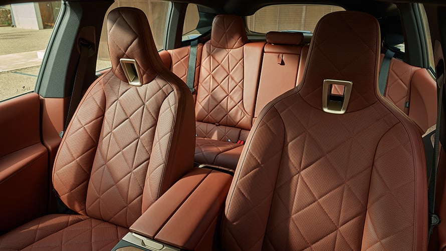 BMW i5 interior - Seats