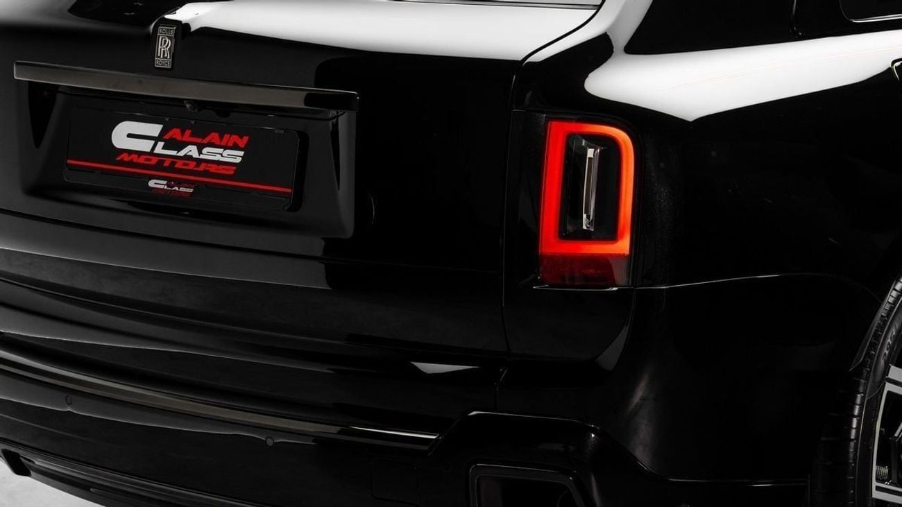 رولز رويس كولينان Black Badge - 2025 - GCC - Under Warranty and Service Contract