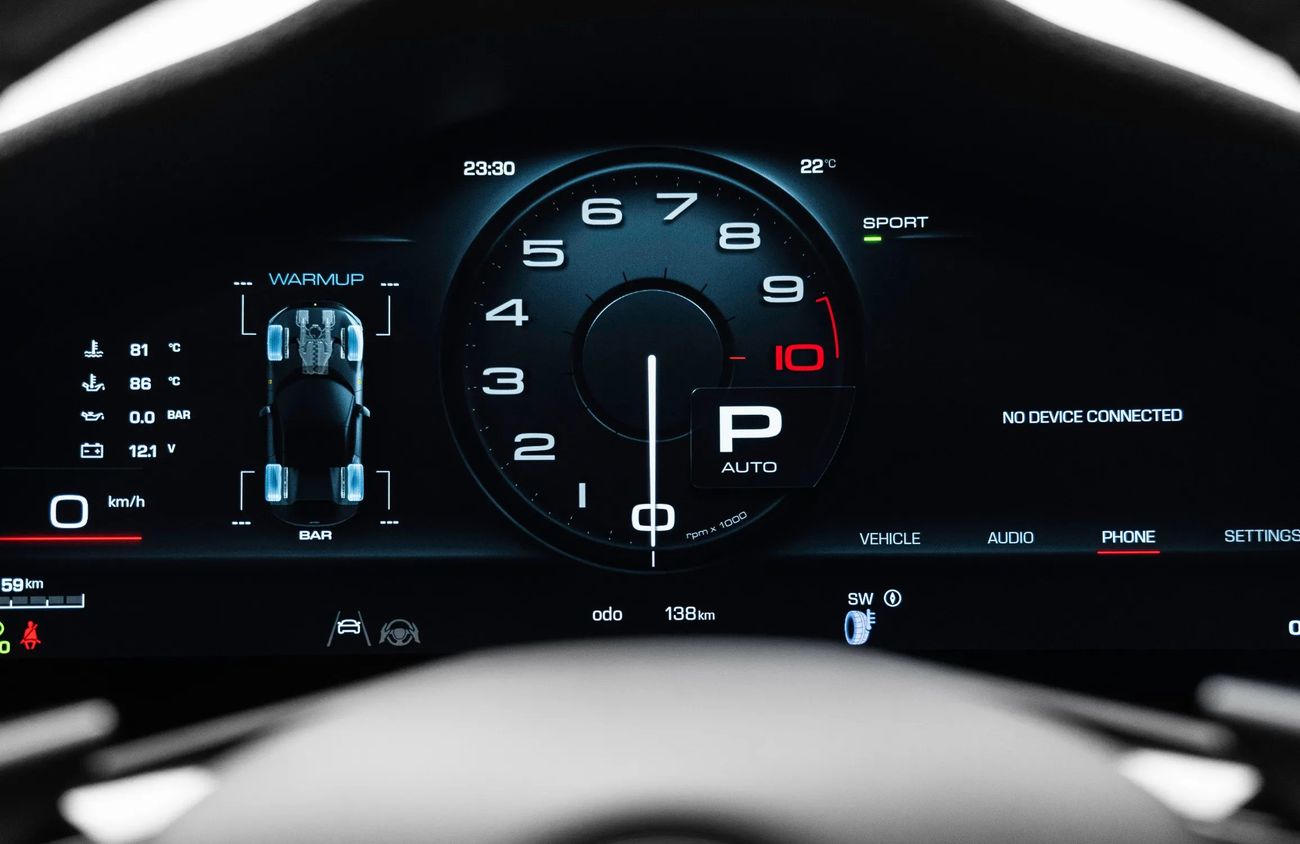 فيراري 12سيلندري 6.5L Naturally Aspirated V12 Engine