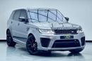 Land Rover Range Rover Sport SVR 5.0L (550 HP) 2022 Range Rover Sport SVR, Feb/2027 Year Range Rover Warranty, Range Rover Full S