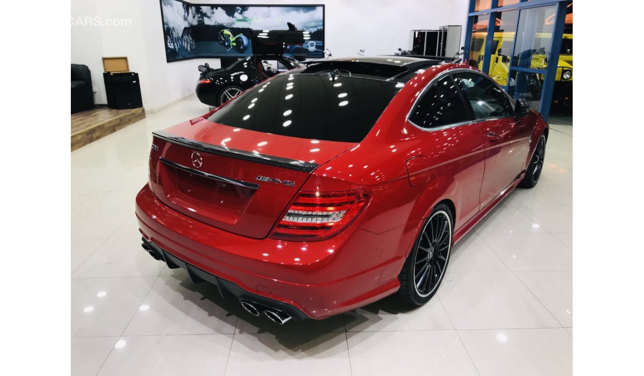 Mercedes-Benz C 63 Coupe 2012 - ONE YEAR WARRANTY - ( 1650 AED PER MONTH )