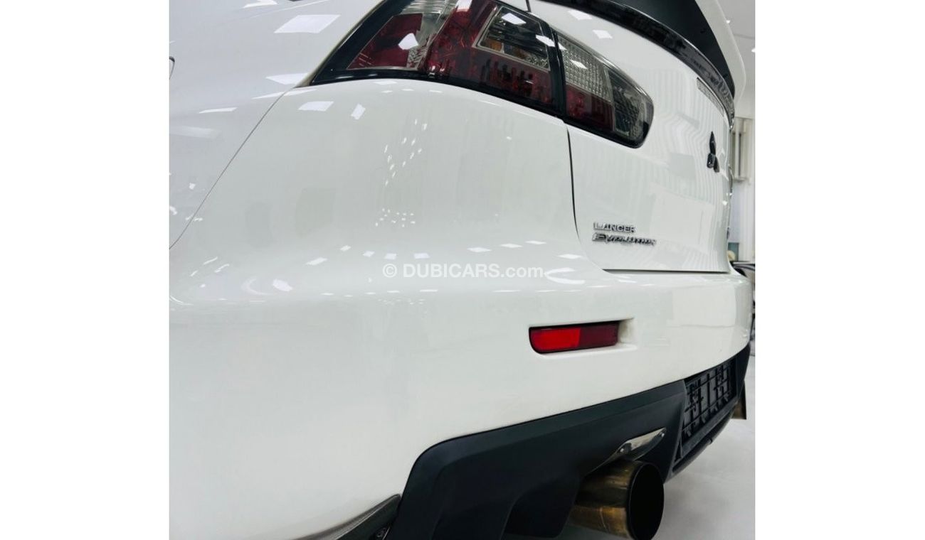 Mitsubishi Lancer Evo .. 600 hp .. GCC .. Perfect Condition