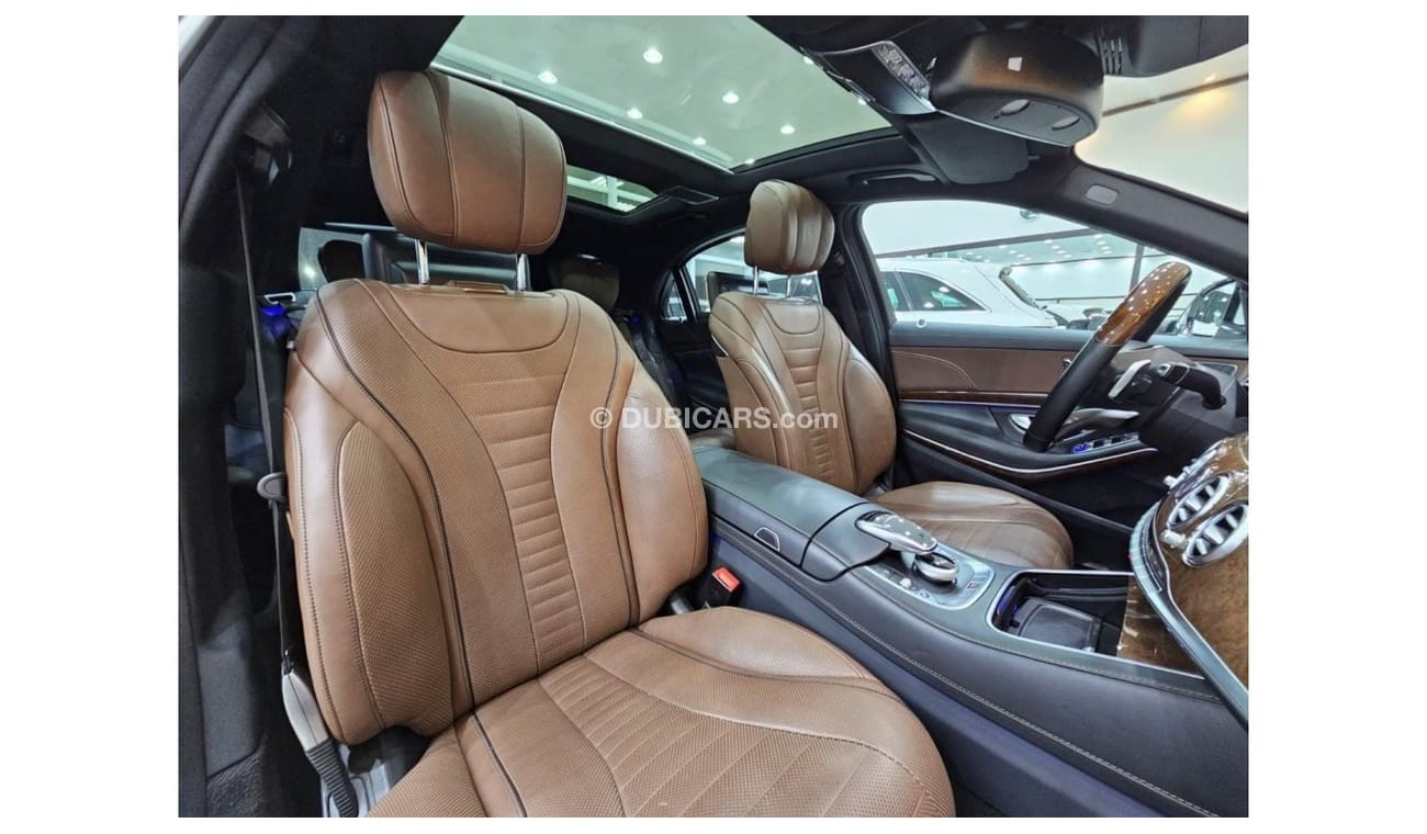 مرسيدس بنز S 400 MERCEDES S400 AMG GCC 2016 FULLY LOADED SINGLE OWNER WITH FULL AGENCY SERVICE IN VERY MINT CONDITION