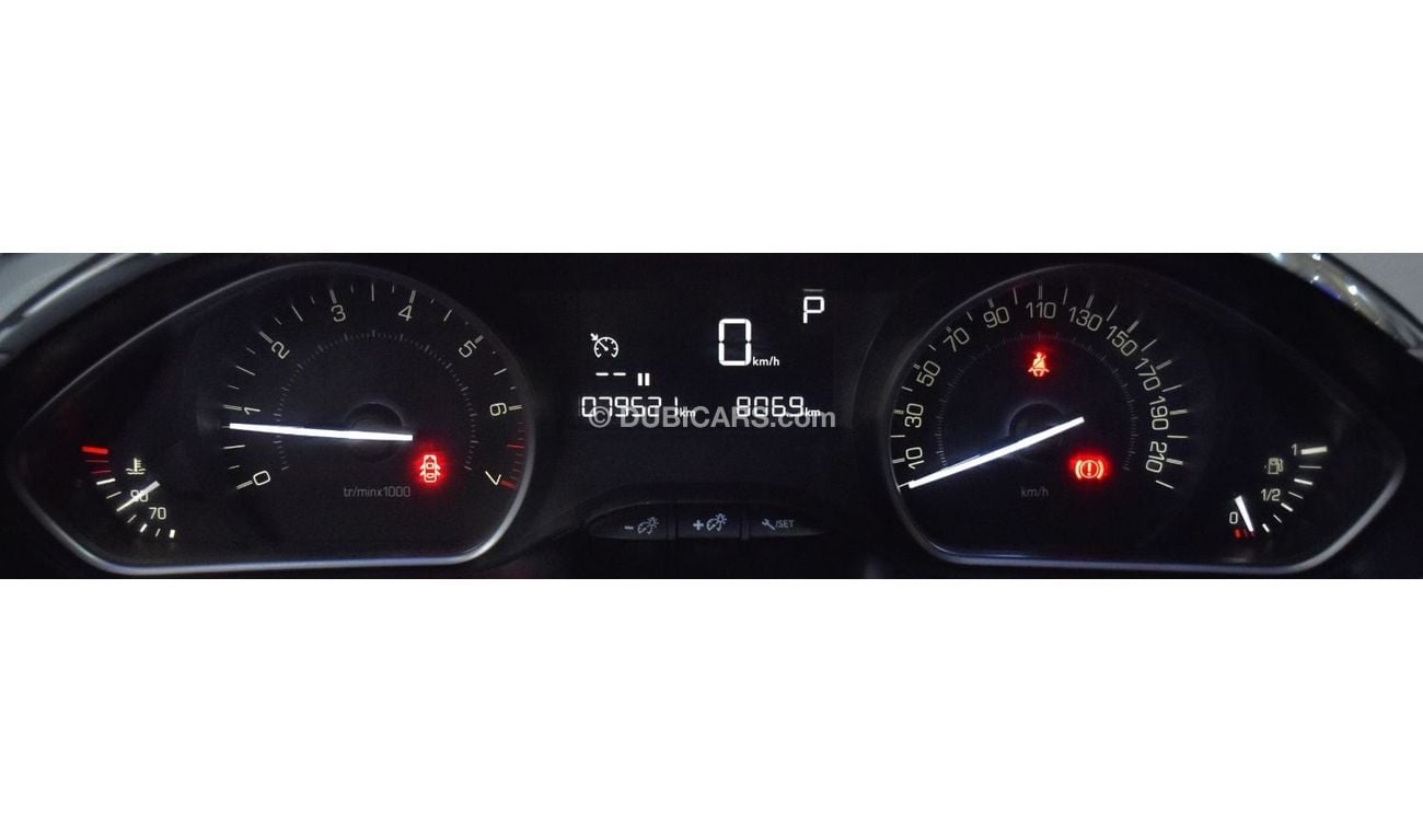 Peugeot 208 EXCELLENT DEAL for our Peugeot 208 1.6L ( 2019 Model ) in Silver Color GCC Specs