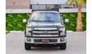 Ford F 150 Lariat Double Cab  | 2,544 P.M | 0% Downpayment | Full Option |  Immaculate Condition!