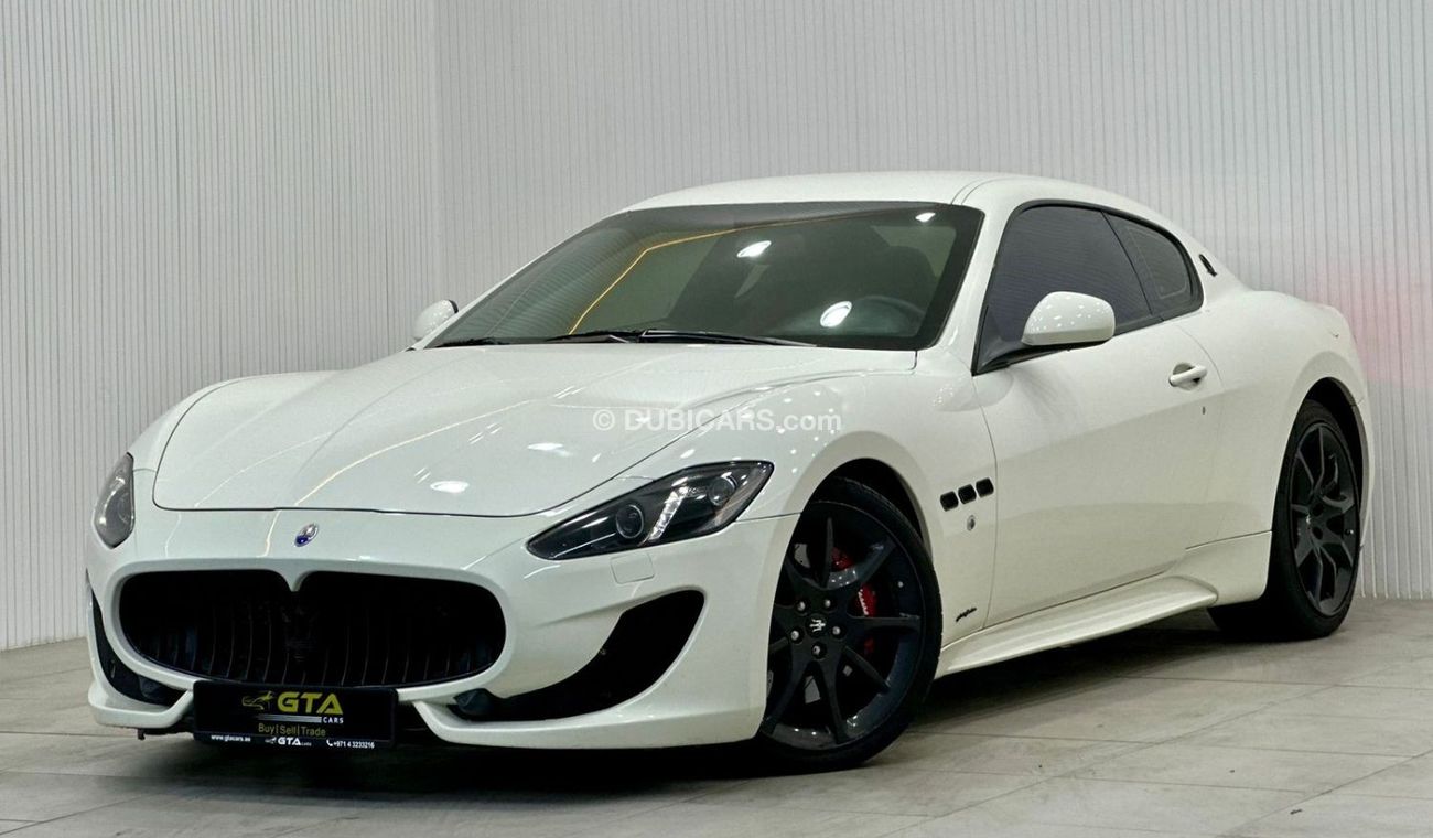 Maserati Granturismo 2015 Maserati GranTurismo Sport, Full Option, Service History, GCC