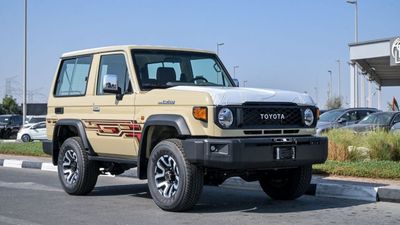 تويوتا لاند كروزر 70 LC71 FULL ECTAGR013 - 2026 Toyota LC71 SWB - High Option - 4.0L Petrol Auto - Beige - Full Options with Winch