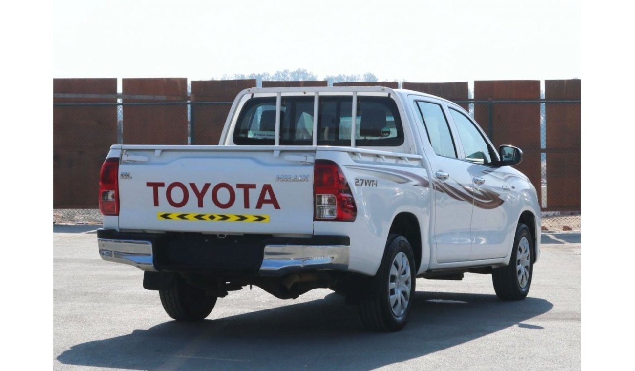 Toyota Hilux 2018 | HILUX GL 4X2 DOUBLE CABIN WITH GCC SPECS AND EXCELLENT CONDITION